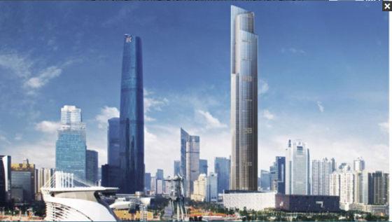 华南第一高楼——广州周大福金融中心，投资超100亿元