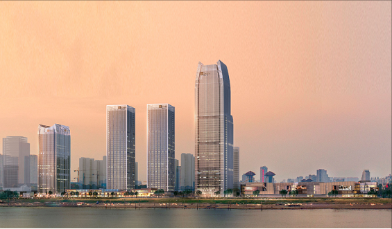 英雄城—南昌，十座超高建筑，未来的城市天际线由平安摩天楼引领